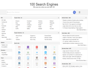 100 Search Engines